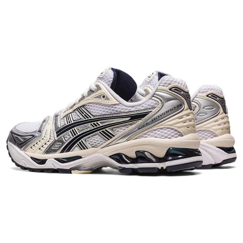 asic kayano/blanche