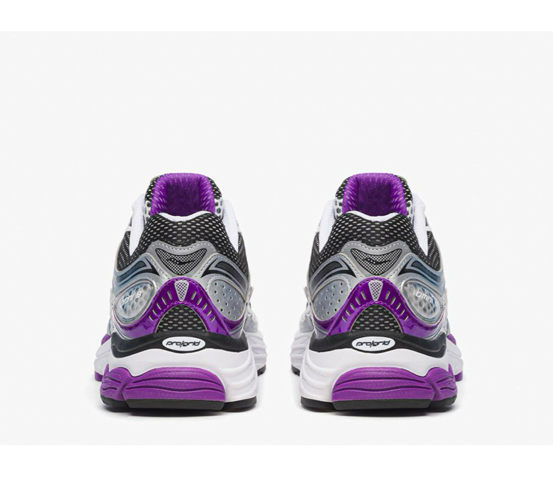saucony omni 9 argent violet