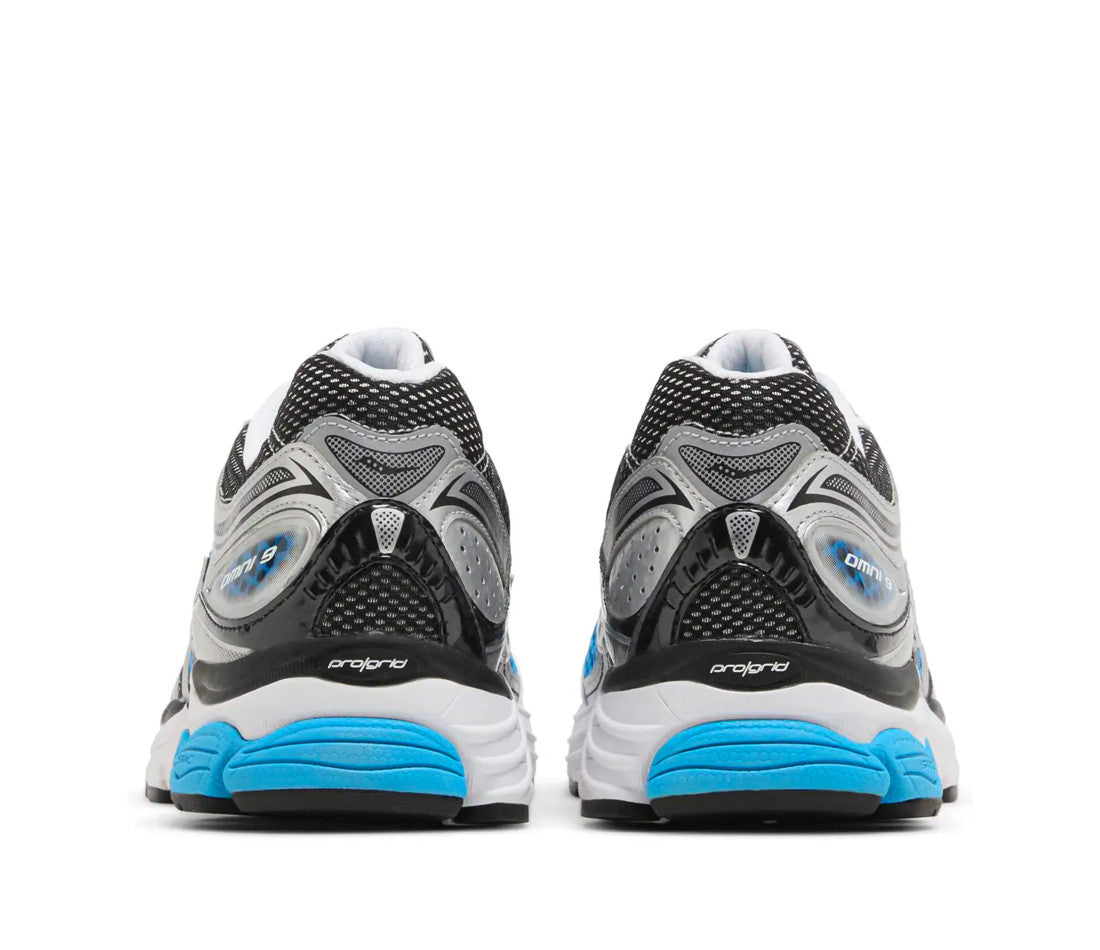 Saucony Omni 9 blanche/bleu