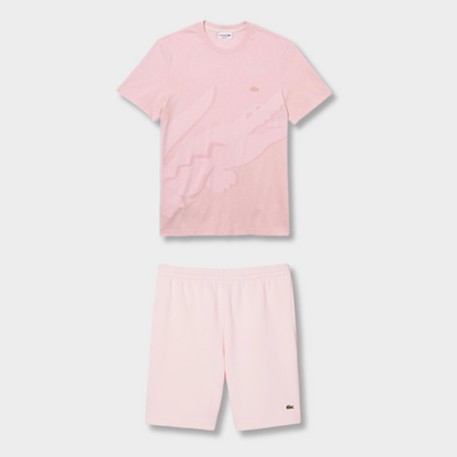 Tracksuit short/t-shirt LCST Pink
