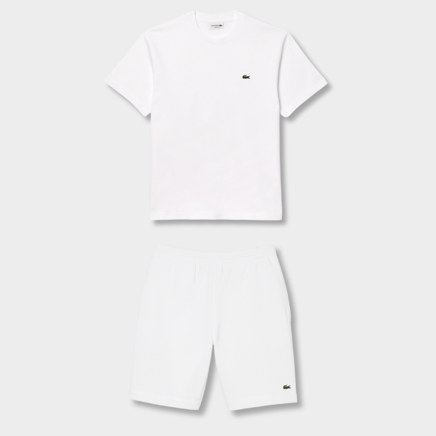 Tracksuit short/t-shirt LCST White