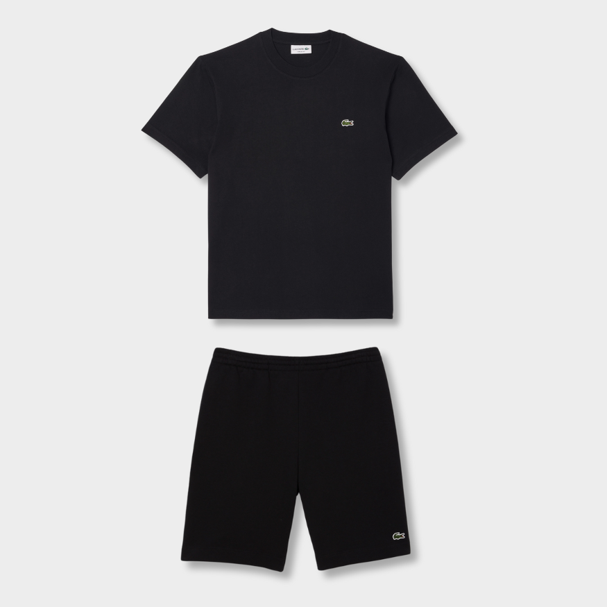Tracksuit short/t-shirt LCST Noir