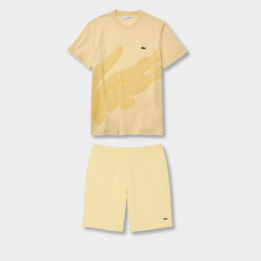 Tracksuit short/t-shirt LCST Yellow