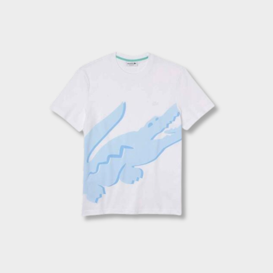 Tracksuit Short/T-shirt set LCST — Blue and white