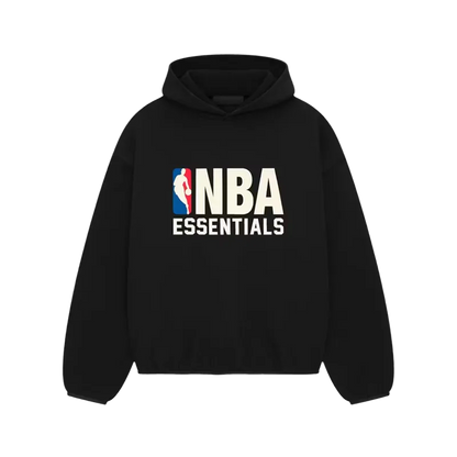 Fear of God Essentials NBA Hoodie Black