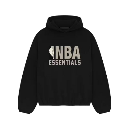 Fear of God Essentials NBA Hoodie SS25 Black