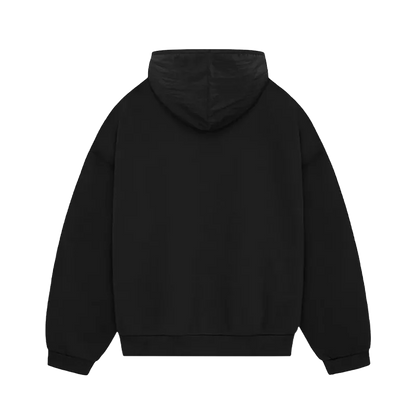 Fear of God Essentials Nylon Fleece Hoodie Black (SS24)