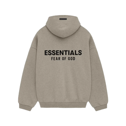 Fear of God Essentials Fleece Hoodie II Heather Grey (FW24)