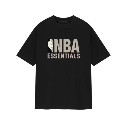 Fear of God Essentials NBA Tee Black (SS25)