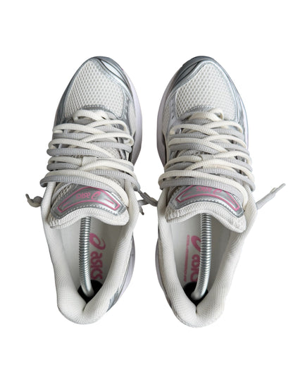 ASICS Kayano Double Laces – Grey/White