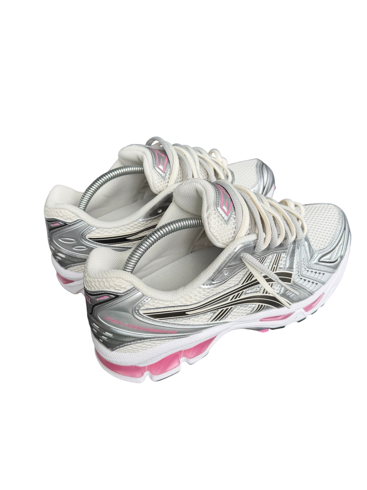 ASICS Kayano Double Laces – Grey/White