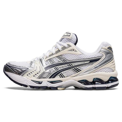 asic kayano/blanche