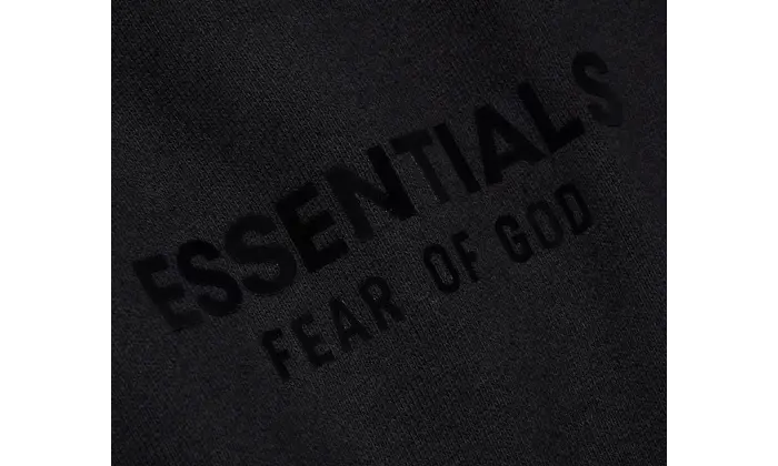 Fear of God Essentials Hoodie Black