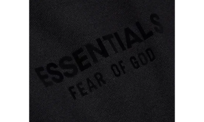 Fear of God Essentials Hoodie Black