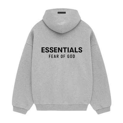Fear of God Essentials Fleece Hoodie Light Heather Gray