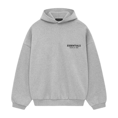 Fear of God Essentials Fleece Hoodie Light Heather Gray