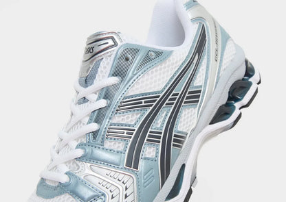 asics kayano Blanche/Fjord Gris