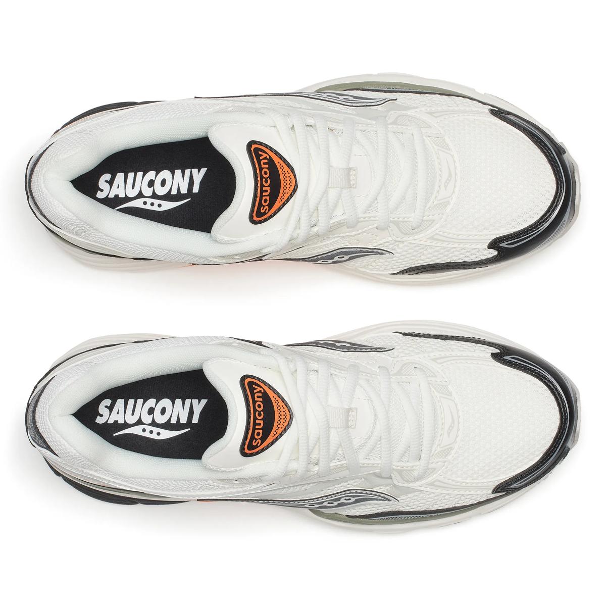 SAUCONY omni 9 blanche/orange
