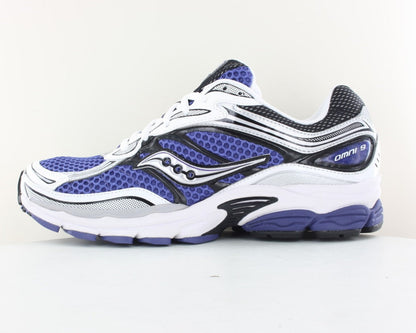 saucony omni 9 blanche/violet