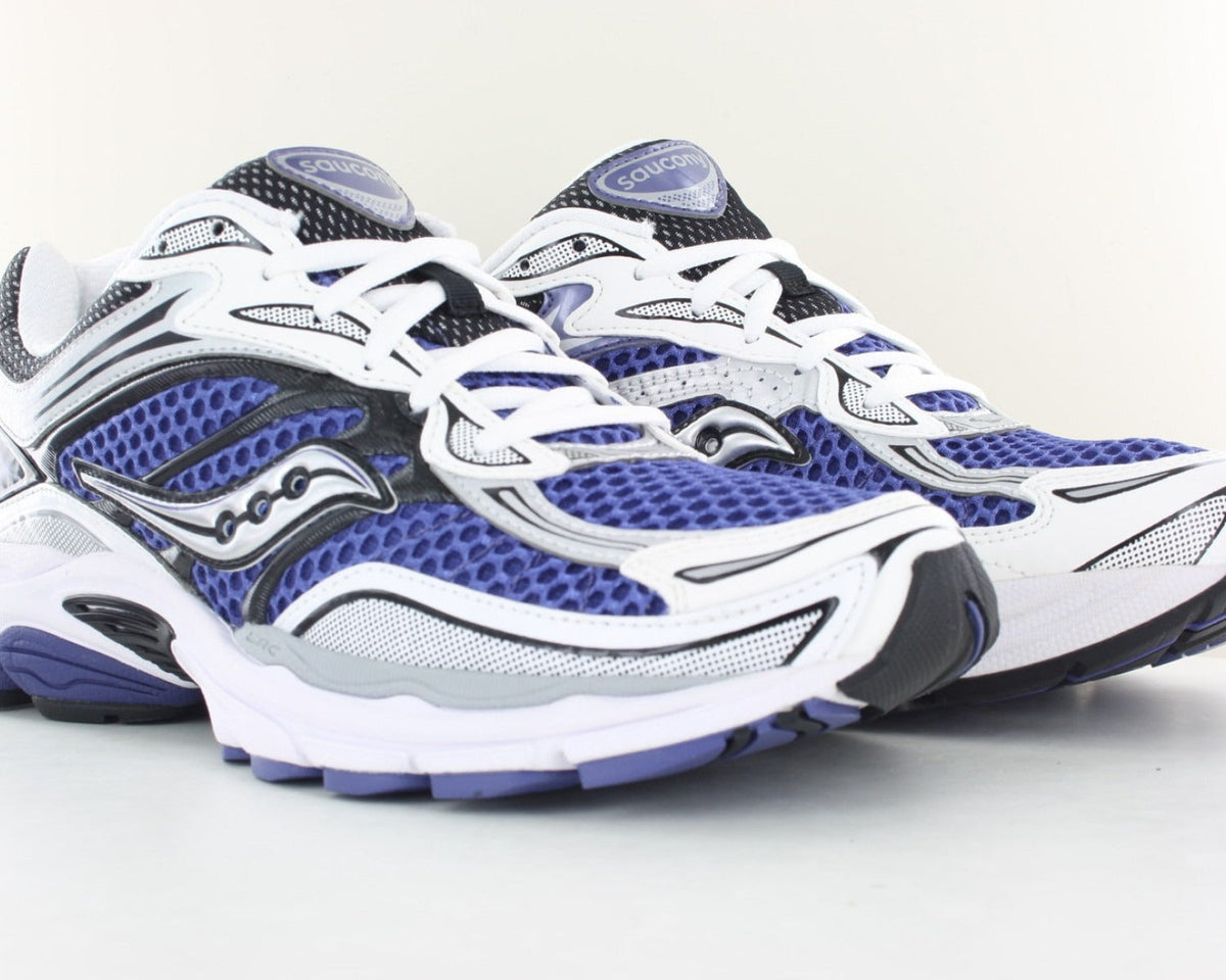 saucony omni 9 blanche/violet