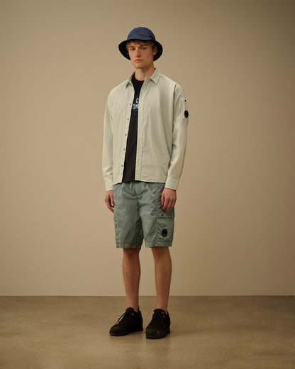 Short cp compagny silver blue