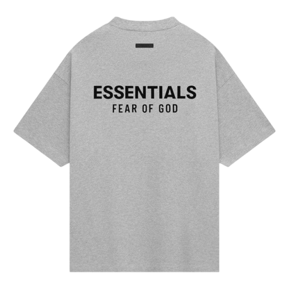 Fear of God Essentials Jersey Crewneck T-Shirt Light Heather Gray