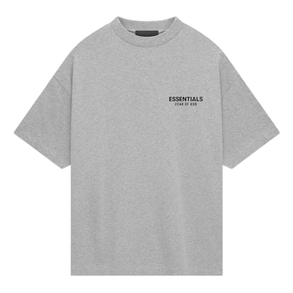 Fear of God Essentials Jersey Crewneck T-Shirt Light Heather Gray