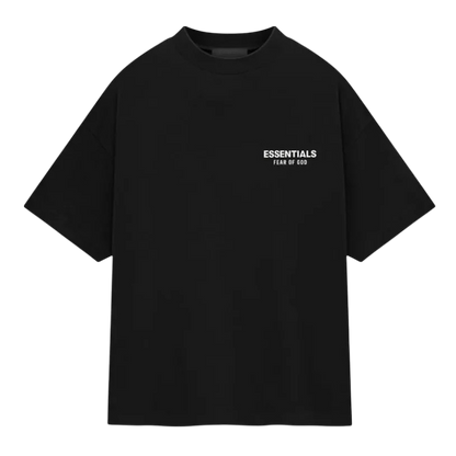 Fear of God Essentials Jersey Crewneck T-Shirt Black