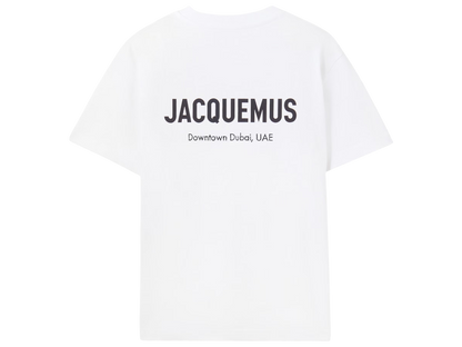 Jacquemus Le T-Shirt L’adresse Dubai – Jacquemus – White